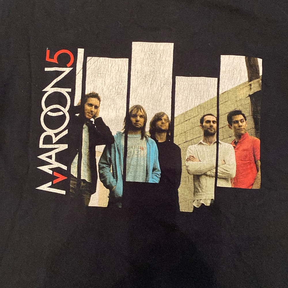 Maroon 5 Vintage Concert T-shirt Size YL